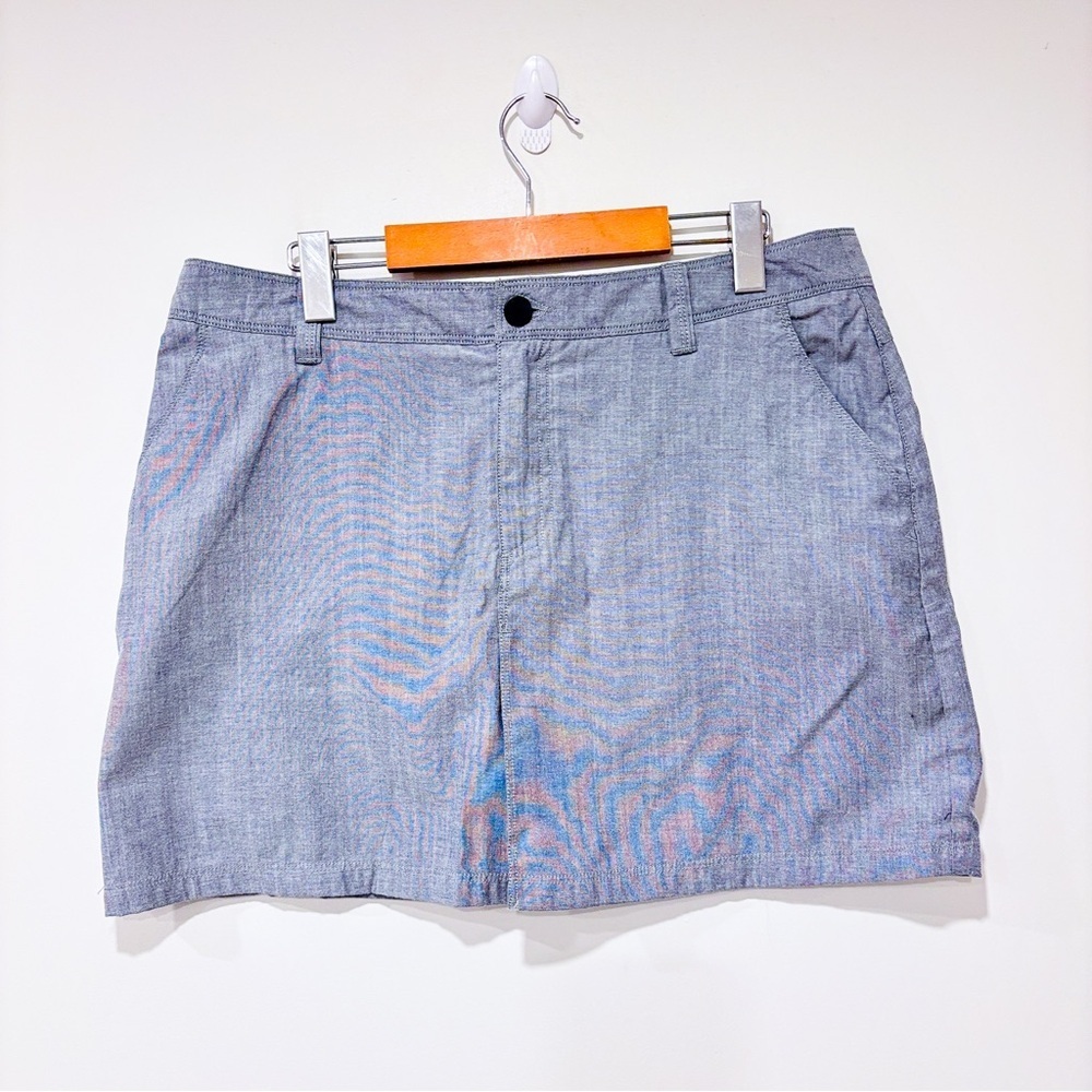 🌼NWOT🌼 ICEBREAKER Grey wool‎ blend active skirt | Outdoor style | Size 14 *